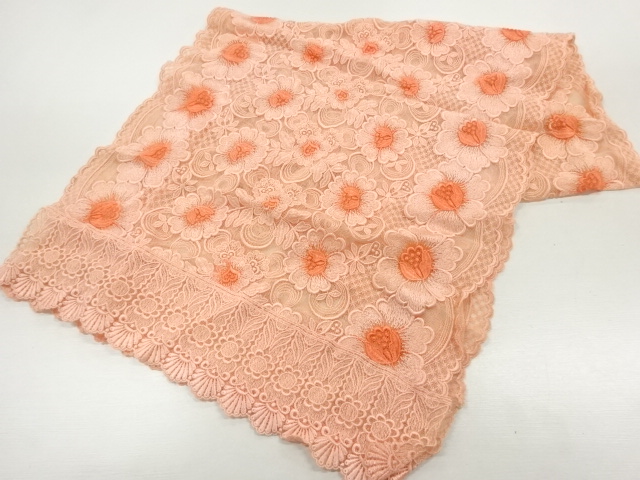 レース花模様ショール